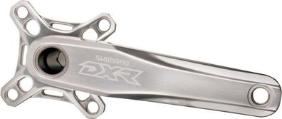 Shimano DXR Kurbelsatz FC-MX71 ohne Kettenblatt 180 mm 4-Arm silber