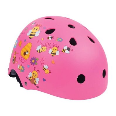 Boldcube Scooter Helm Pink - Größe: S - Schutz für Ihr Kind