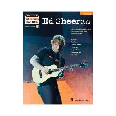 Ed Sheeran Deluxe Guitar Play-Along Volume 9 Deluxe Guitar Play-Al