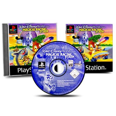 PS1 Spiel Disney World Quest - Magical Racing Tour