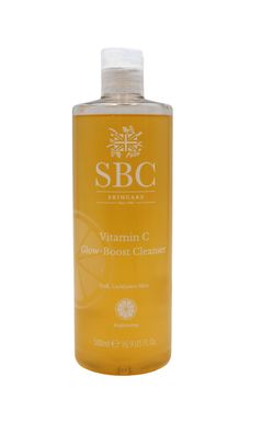 SBC Vitamin C Glow Boost Cleanser 500ml Vitamin C, Vitamin E & Hyaluronsäure