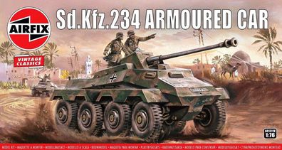 Airfix Sd. Kfz.234 Armoured Car Tank in 1:76 1601311 Airfix A01311V Bausatz