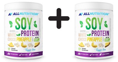 2 x Soy Protein, White Chocolate Pineapple - 500g
