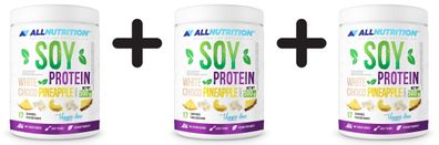 3 x Soy Protein, White Chocolate Pineapple - 500g
