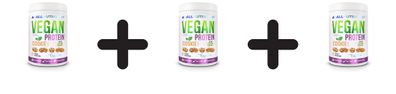3 x Vegan Protein, Cookie - 500g