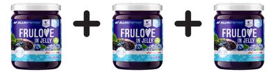 3 x Frulove In Jelly, Blueberry - 500g