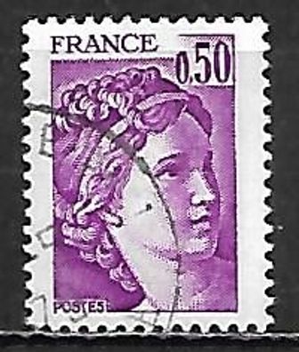Frankreich gestempelt Michel-Nummer 2087