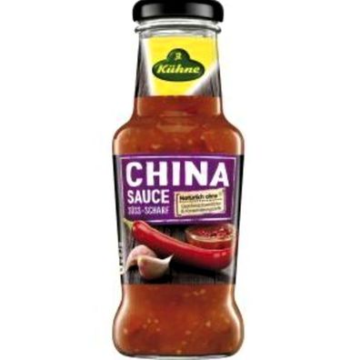 Kühne China Sauce süss scharf und natürlich aromatisch 6x250ml