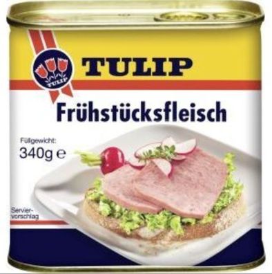 12 Dosen Tulip Frühstücksfleisch (12x340g) Wurstkonserven