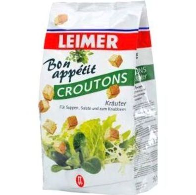 Leimer Croutons Kräuter - Brot Geröstet Gebäck - 500g