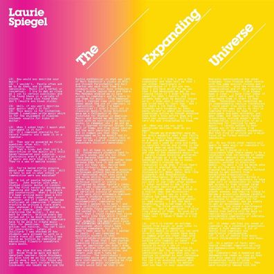 Laurie Spiegel: The Expanding Universe - - (LP / T)