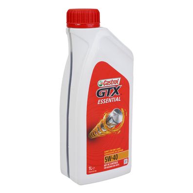 Castrol GTX Essential Öl Motor-Öl 5W-40 5W40 für Benzin + Diesel PKW 1L Kanister