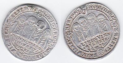 1/2 Taler Silber Münze Sachsen Weimar Eisenach 1611 (111705)