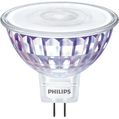 Phil Master LEDspot 7,5 Watt 27,500K MR16 GU5.3 927,5 warmweiß dimmbar - Philips ...