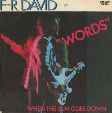 7" FR David - Words