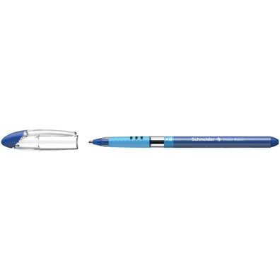 5x Schneider Slider Basic XB Kugelschreiber blau 151203 Viscoglide-Technology