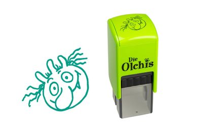 trodat® Die Olchis Schmuddelpfoten Stempel f. Jungen Handstempel selbstfärbend