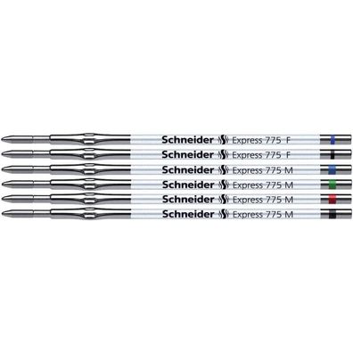 Schneider Express 775 M Kulimine 7761 schwarz Kugelschreiber-Mine VE=10