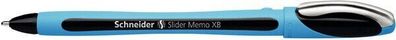 Schneider Slider Memo XB schwarz 150201 Kugelschreiber Viscoglide Technology