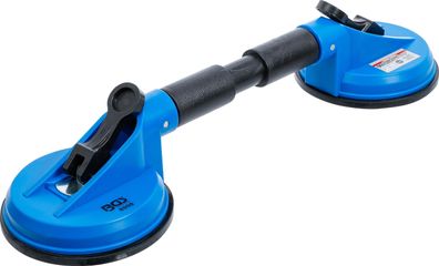BGS technic Gummi-Doppelsauger | ABS | mit flexiblen Köpfen | Ø 120 mm | 390 mm