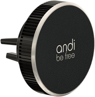 Andi Be Free Vent Mount KFZ Qi Ladegerät Halter 15W Fast Charger schwarz