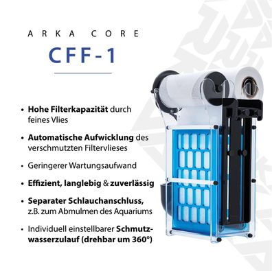 ARKA Core CFF-1 Vliesfilter bis 5000 L / h