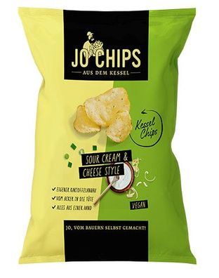 Jo Chips Sour Cream Cheese Style 120g