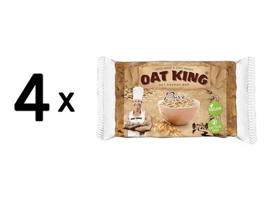 4 x LSP Oat King Energy Bar (10x95g) Pure