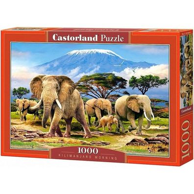 Castorland Puzzle Morgens unterm Kilimandscharo 1000 Teile