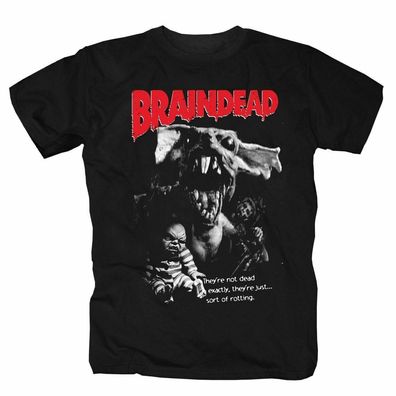 Braindead Horror Zombie Hirntot Film Kino Verboten Dead Alive T-Shirt S-5XL