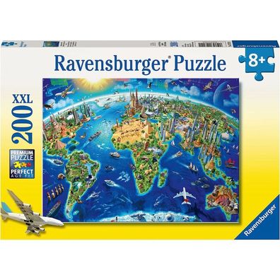 Puzzle 200 XXL Teile Große weite Welt ab 8 Jahre