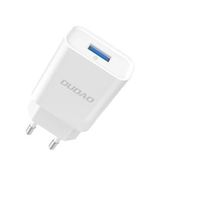 Reiseladegerät Dudao A4EU USB-A 2,1A Wandladegerät – Weiß - 10 W, USB-A (5V / 2.1A)
