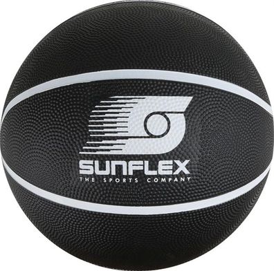 Sunflex Basketball Black | Ball Indoor Outdoor Sport Spiel