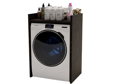 CraftPAK Waschmaschinenschrank geeignet für Waschmaschine & Wäschetrockner 66x97x62cm