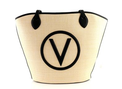Valentino BAGS Covent Shopper Naturale/ Nero