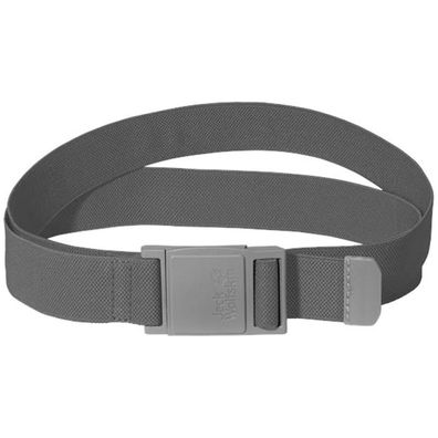 Jack Wolfskin Stretch Belt - elastischer Gewebe-Gürtel - Farbe: dark steel