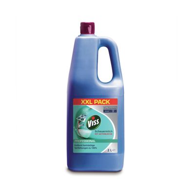 VISS Professional Scheuermilch mit natürlichen Mikropartikeln - 2 Liter | Flasche (2