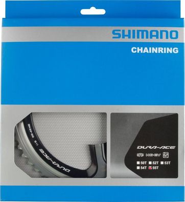 Shimano Kettenblatt DURA-ACE FC-9000 55 Zähne LK 110 mm silber/ schwarz
