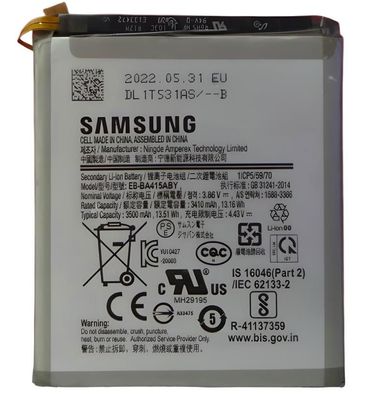 Original Samsung Galaxy A41 A415F Batterie Akku EB-BA415ABY 3500mAh