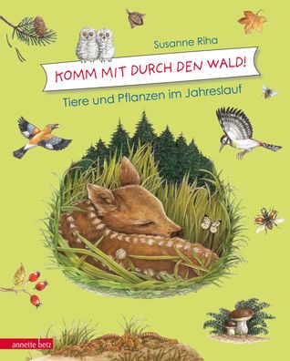 Komm mit durch den Wald: Tiere und Pflanzen im Jahreslauf, Susanne Riha