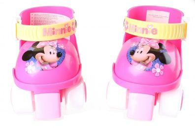 Rollschuhe Minnie Mouse Mädchen Rosa/ Weiß Größe 23-27
