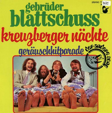 7" Cover Gebrüder Blattschuss - Kreuzberger Nächte