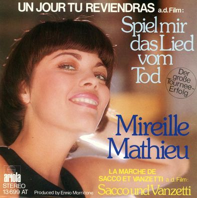 7" Cover Mireille Mathieu - Un Jour Tu Reviendras