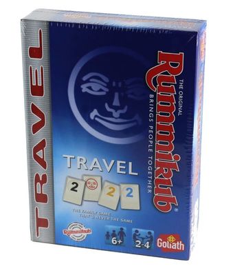 Goliath Reise Rummikub Spiel Set unterwegs Travel Game für 2 bis 4 Spieler