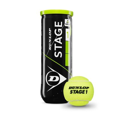 Dunlop Stage1 3er-Pack Tennisbälle
