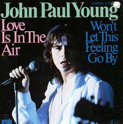7" Cover John Paul Young - Love is in the Air