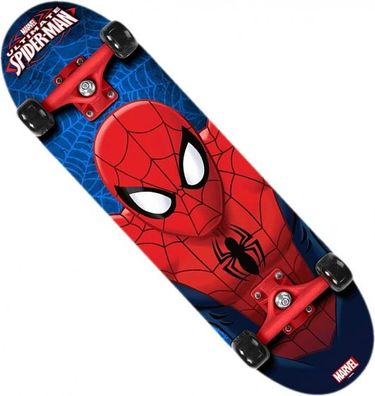 Skateboard Spider-Man Schwarz / Rot / Blau 71 cm