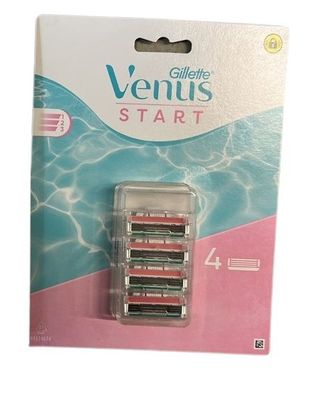 Gillette Venus Start Rasierklingen, 4 Stk. - Glätte & Komfort
