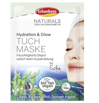 Schaebens Hyaluron Gesichtsmaske für strahlende Haut