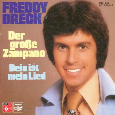 7" Cover Freddy Breck - Der große Zampano